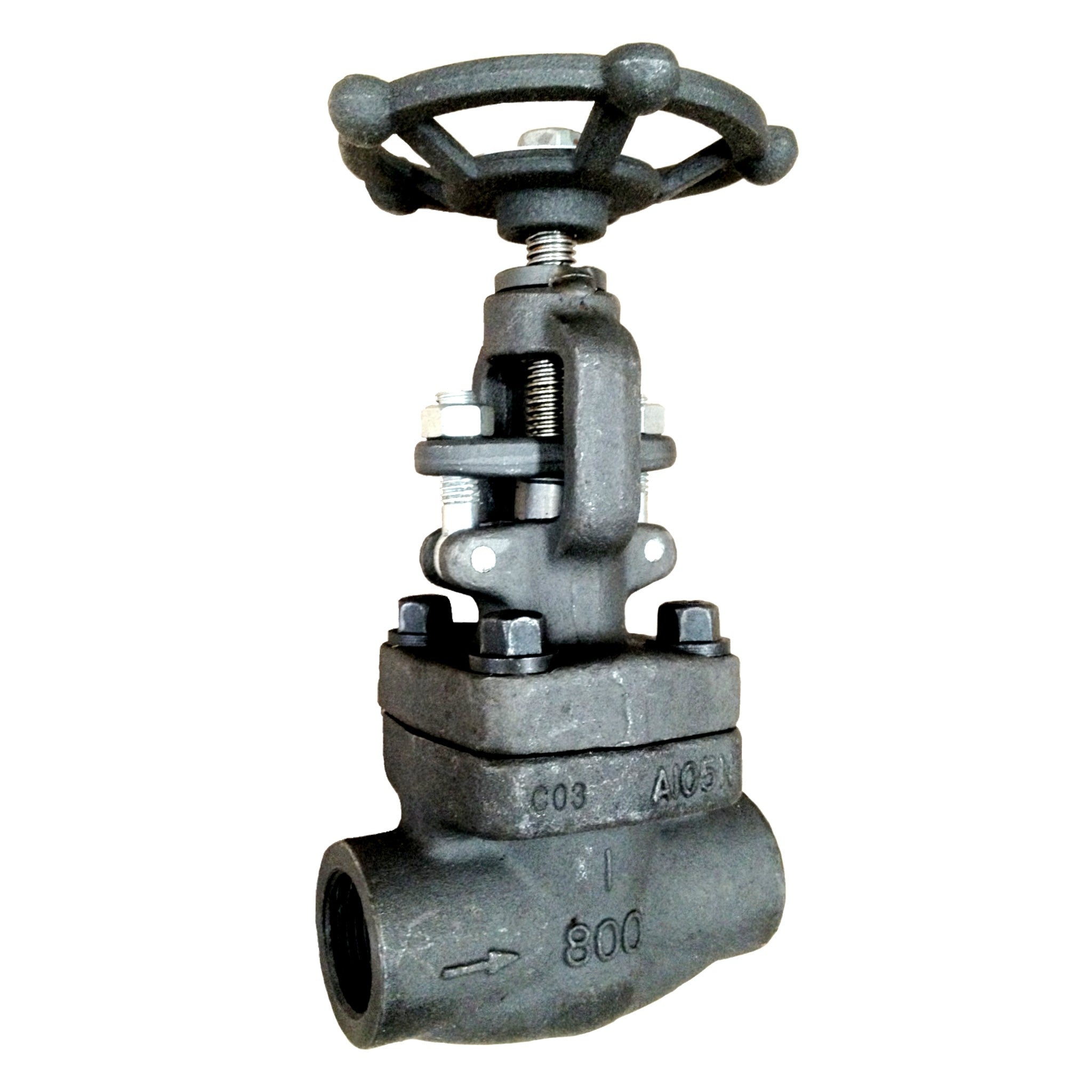 Forged Steel Class 800 Globe Valve BSP