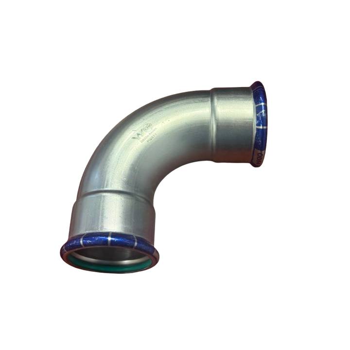 Elbow 90° - Stainless Steel Crimp Press