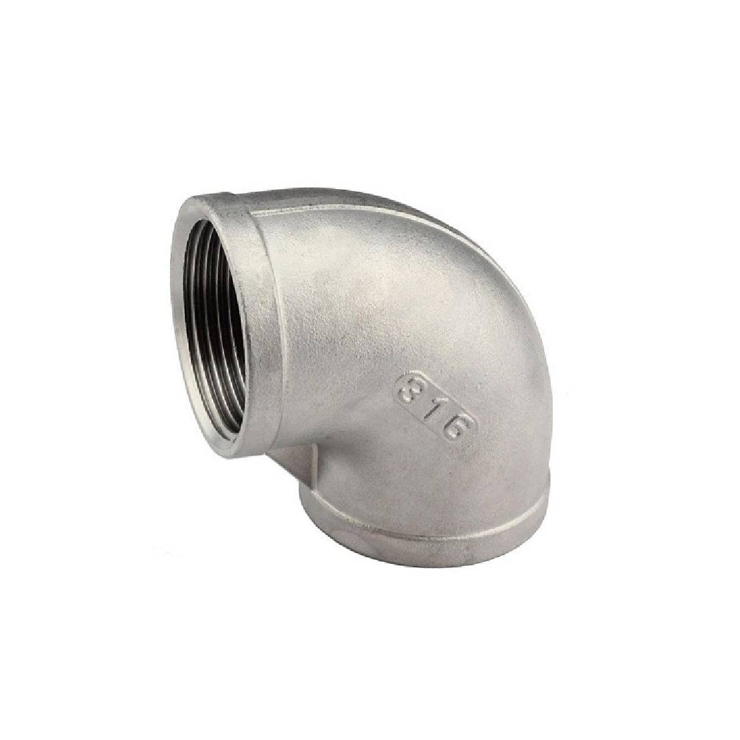 Elbow 90° - Female/Female - Stainless Steel 316