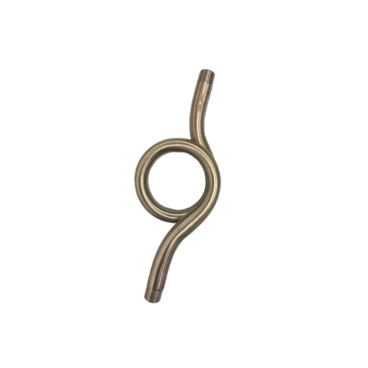 Stainless Steel Pigtail Syphon - BSPT - 316