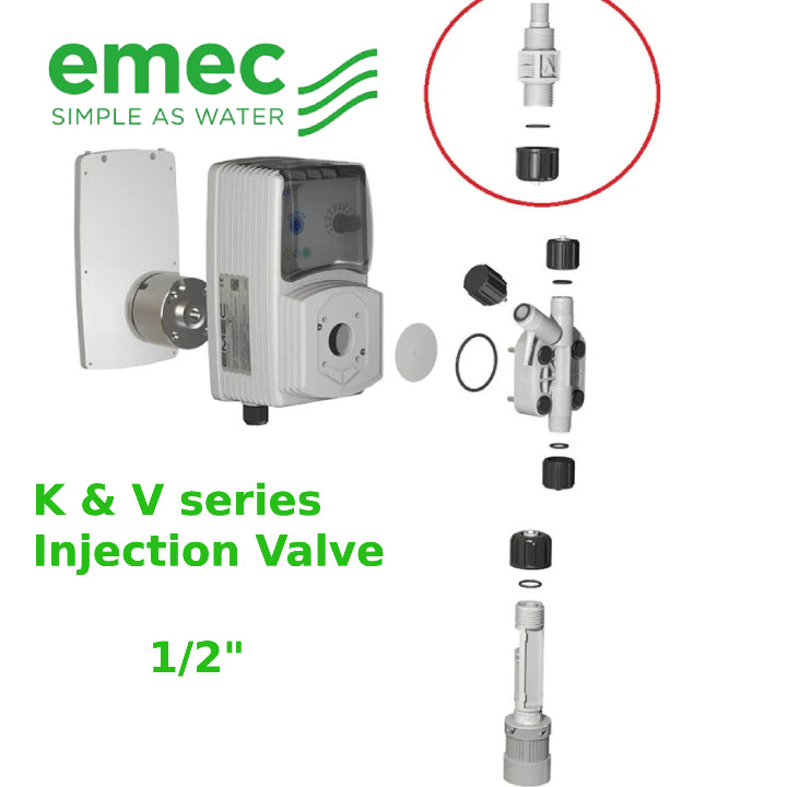 EMEC® K & V Series Injection Valve 1/2"