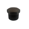 Hex Plug - Black Steel - Pipe Fitting