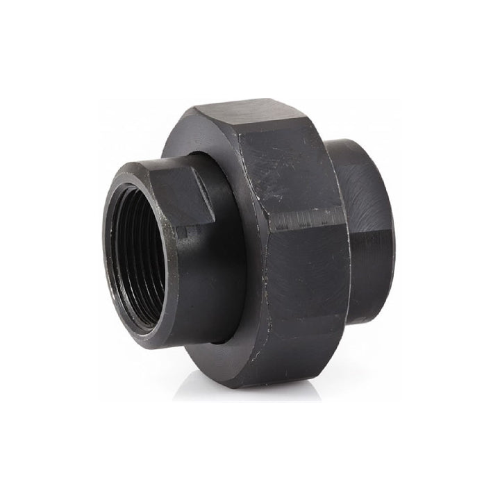 Union - F&F - Black Steel - Pipe Fitting
