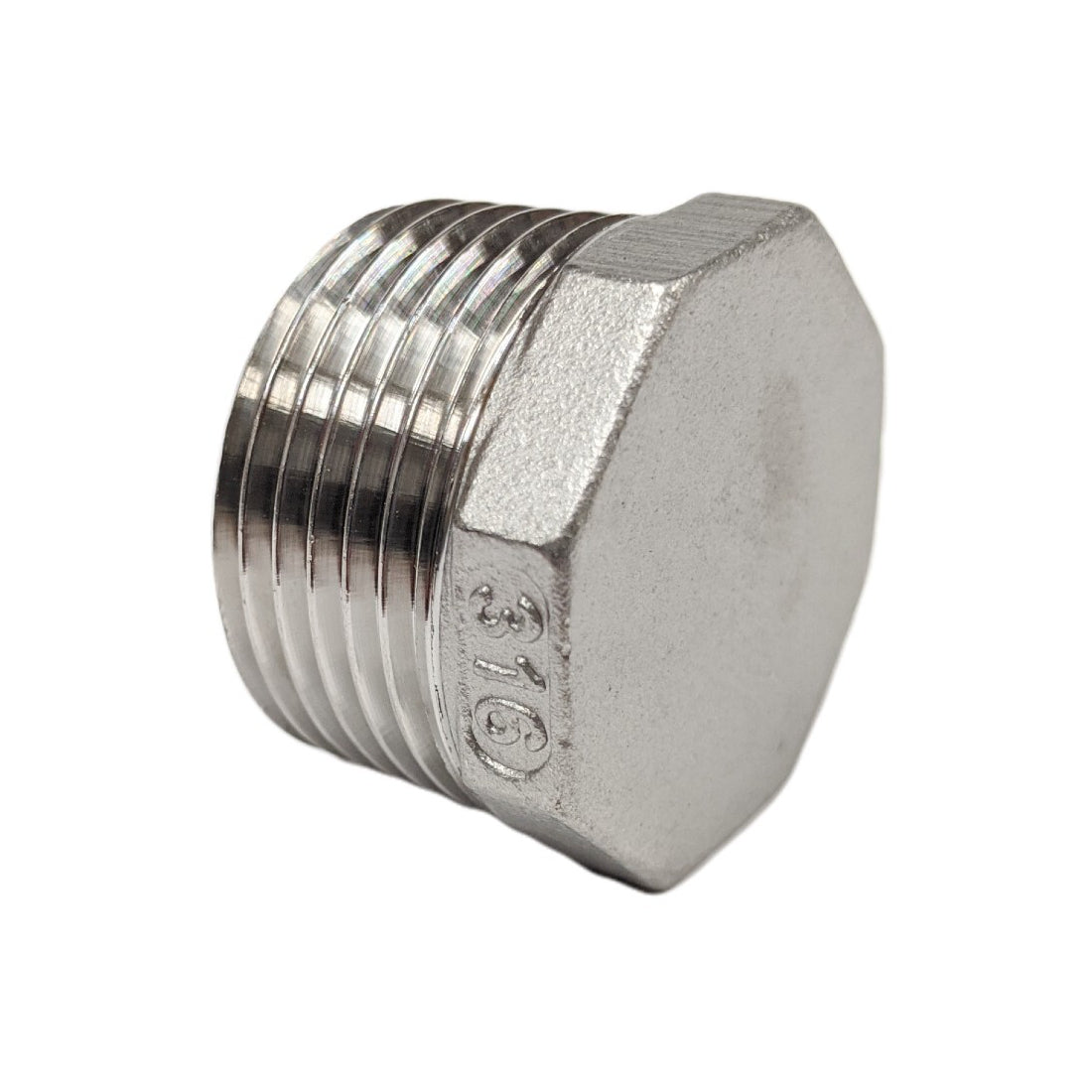 Hex Plug - Stainless Steel 316