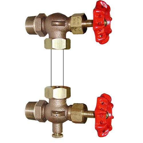 Liquid Level Gauge- Pair 1/2" BSP Brass