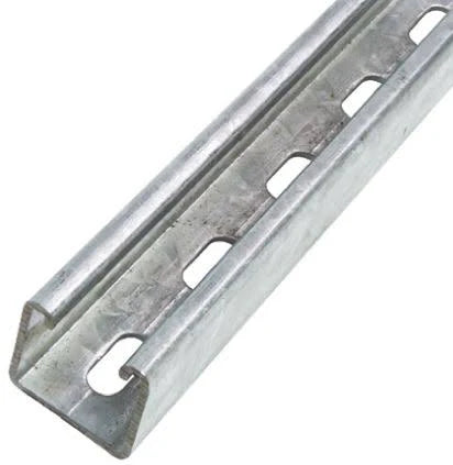 Strut Slotted Profile 1000 41x41mm Galvanised 6m